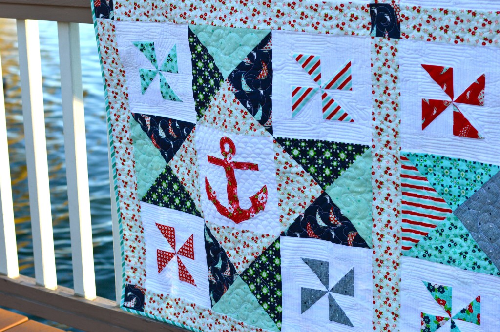 sail away with me quilt 3