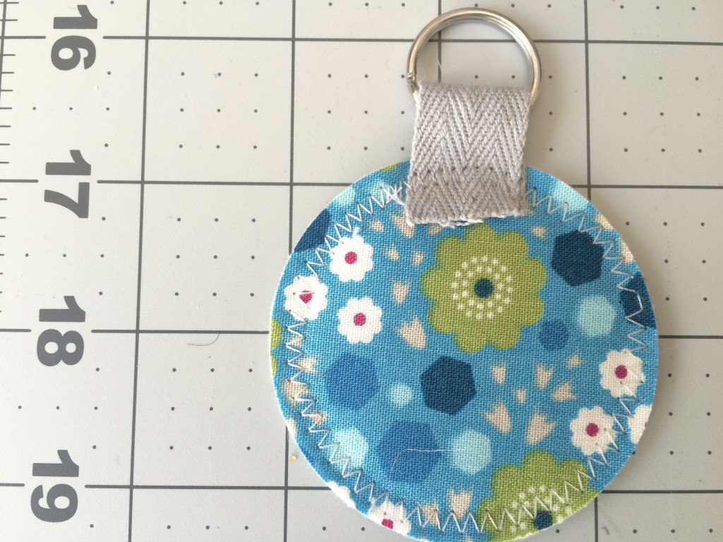 sizzix fabric keychain 9