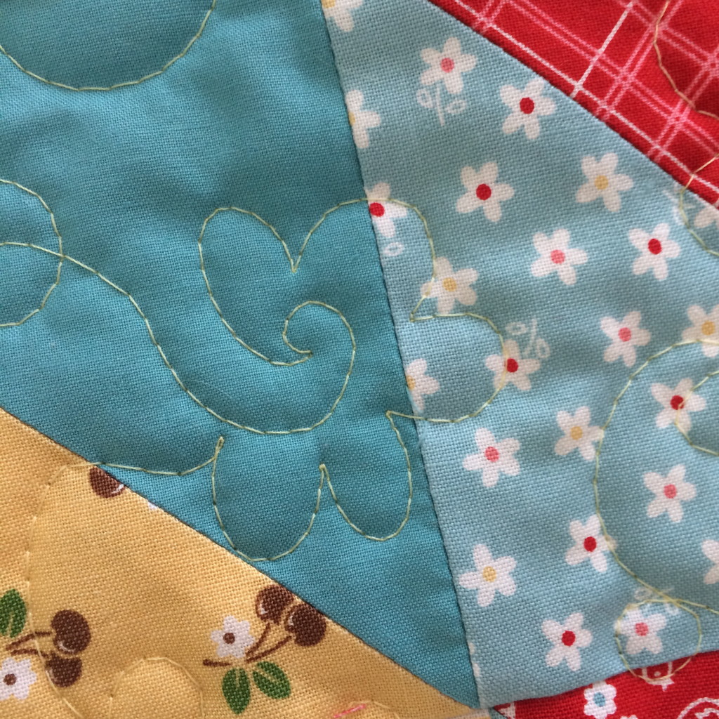 calico days quilt. 16