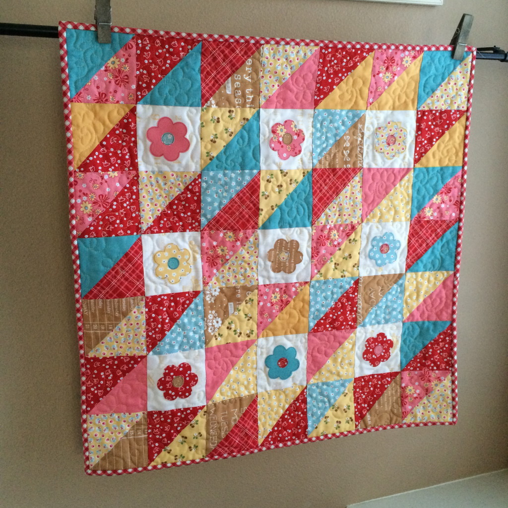 calico days quilt. 20