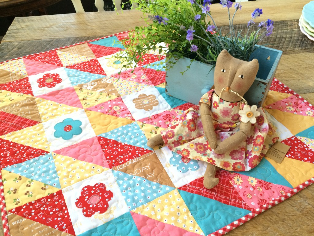 calico days quilt. 3