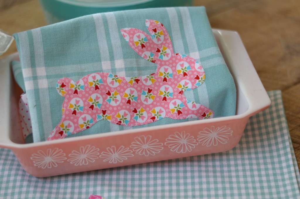 sizzix bunny towel 7