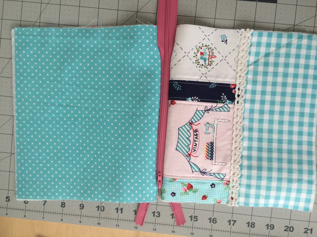 zipper pouch tutorial. 13