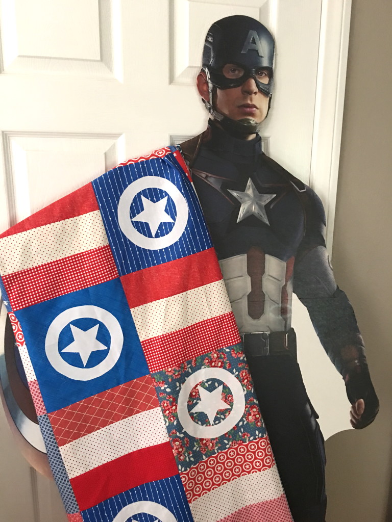 captain america quilt 18