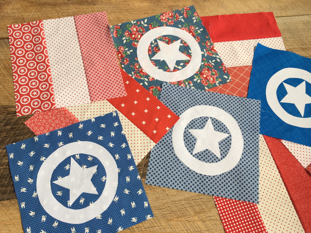 captain america quilt 7