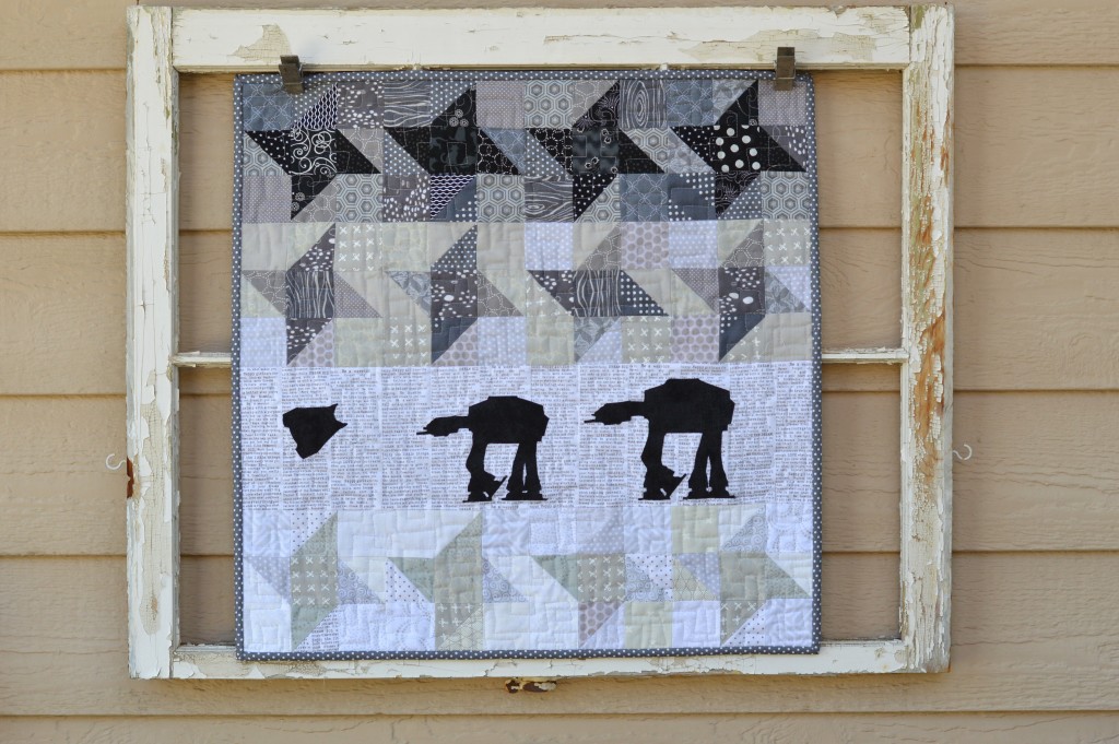 star wars at-at quilt 7