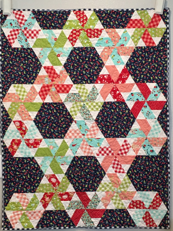 vintage picnic little ruby quilt 13