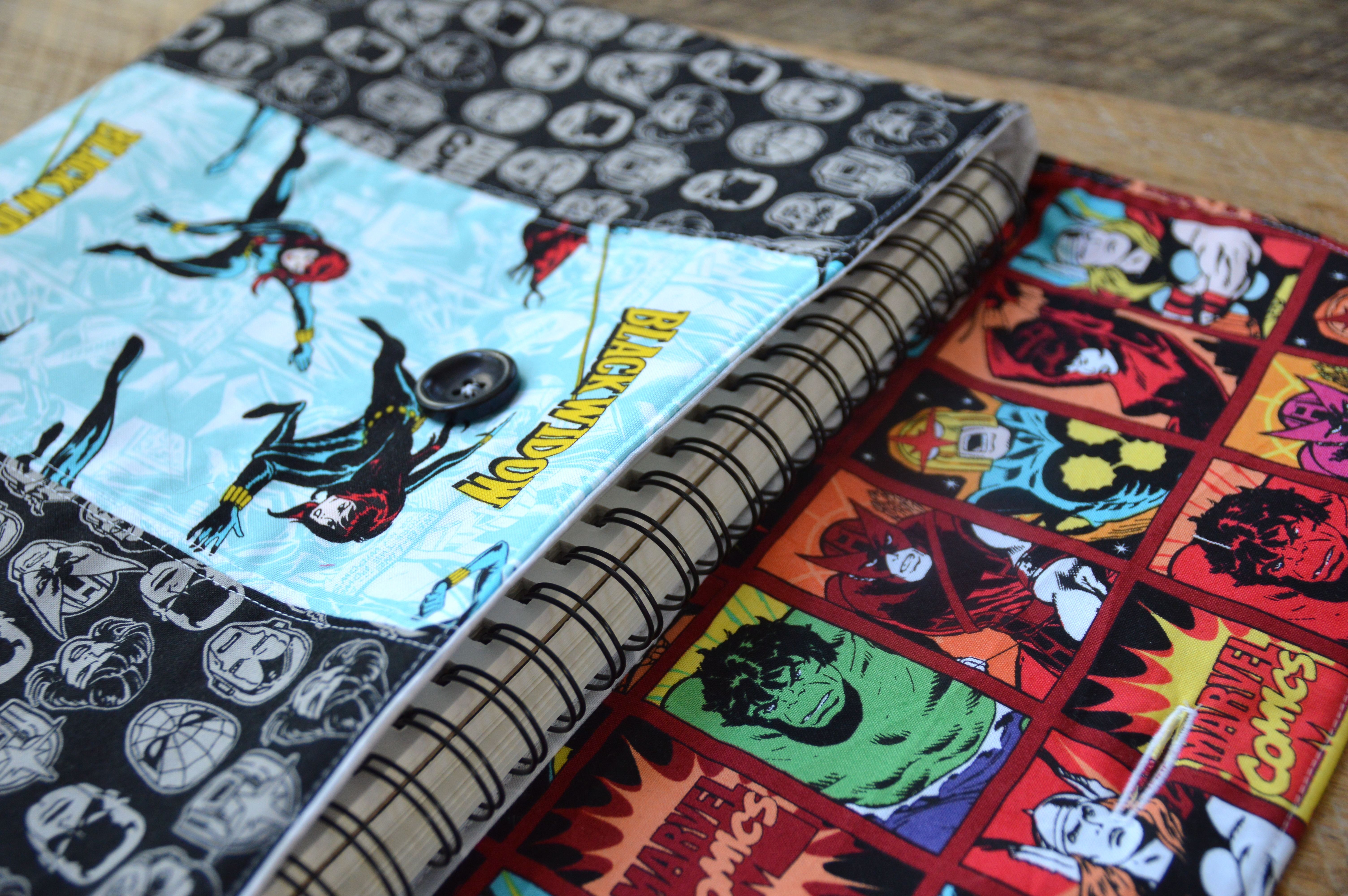 Marvel Padded Sketchbook Case Tutorial