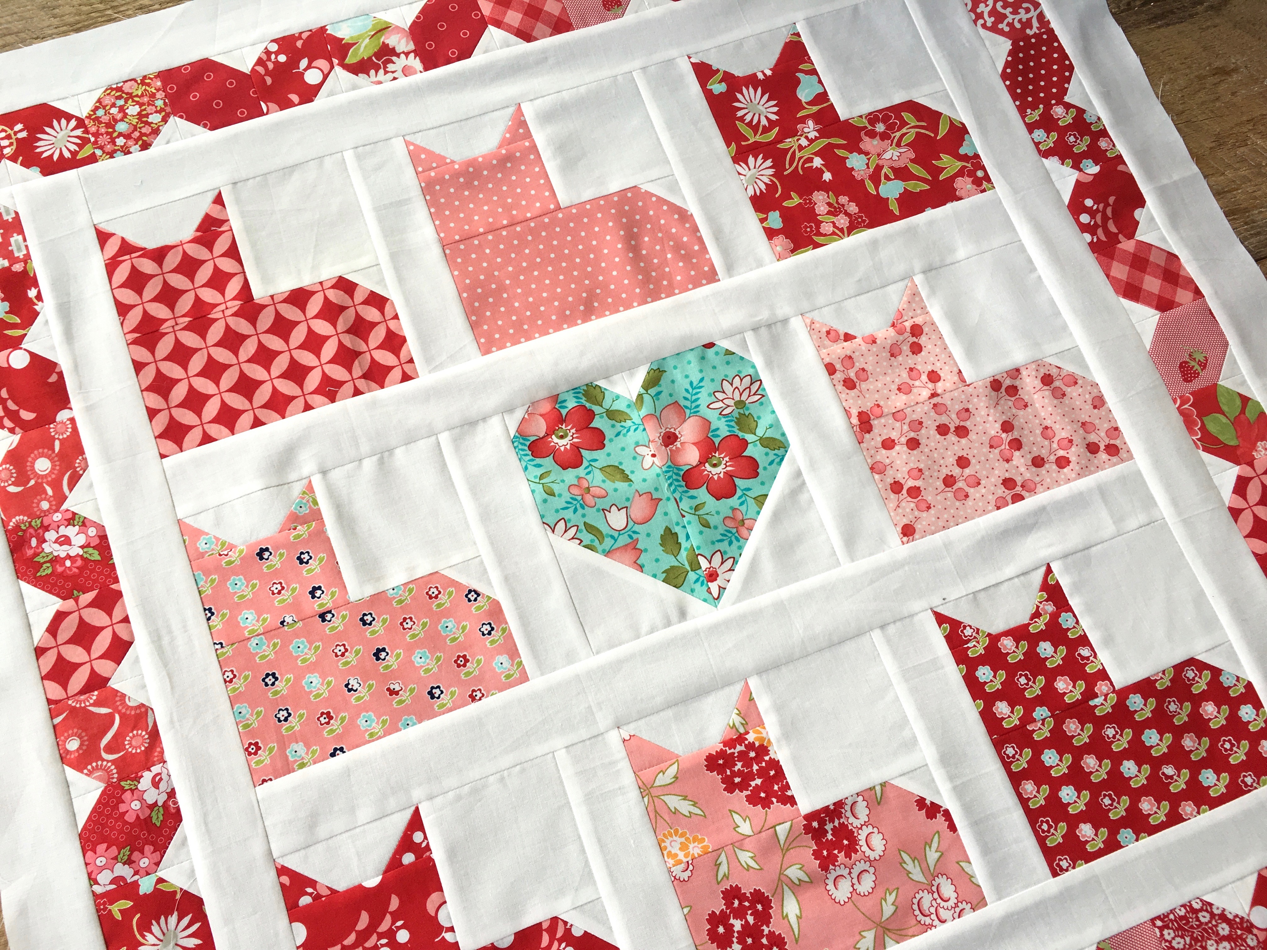 Kitty Love Quilt Pattern is Here!!
