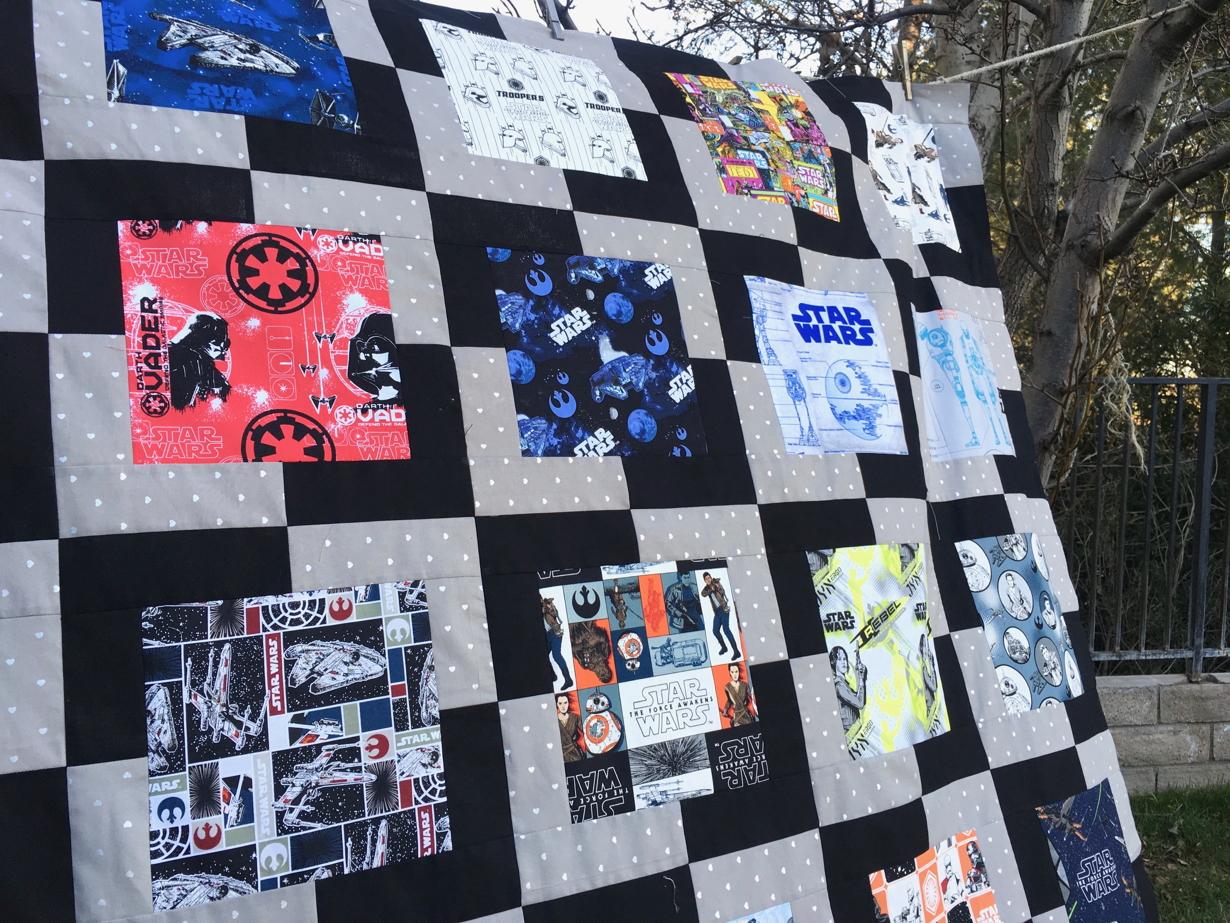 star wars quilt 4