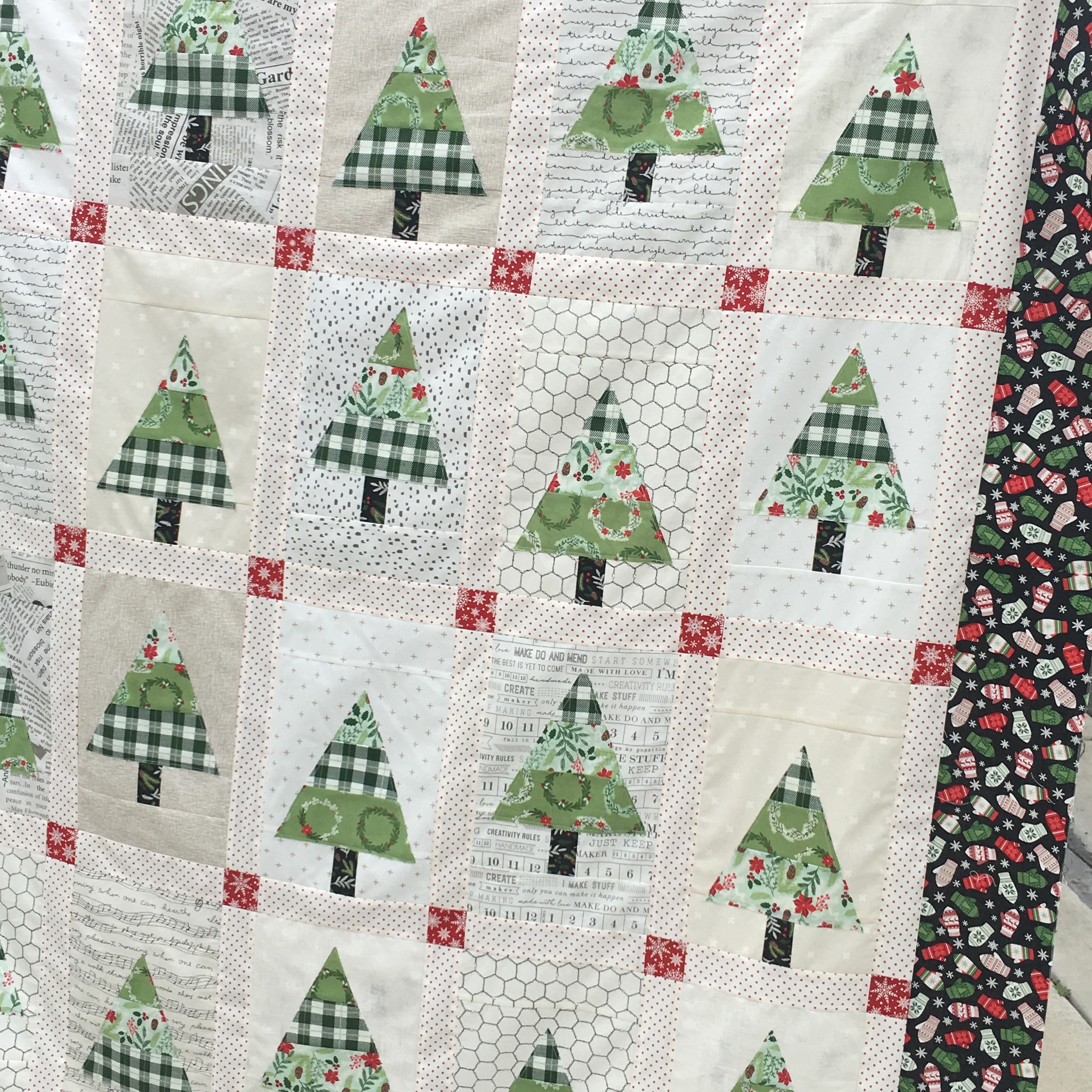 Winter Pines Quilt Kit SKU 60675 – CraftTownFabrics