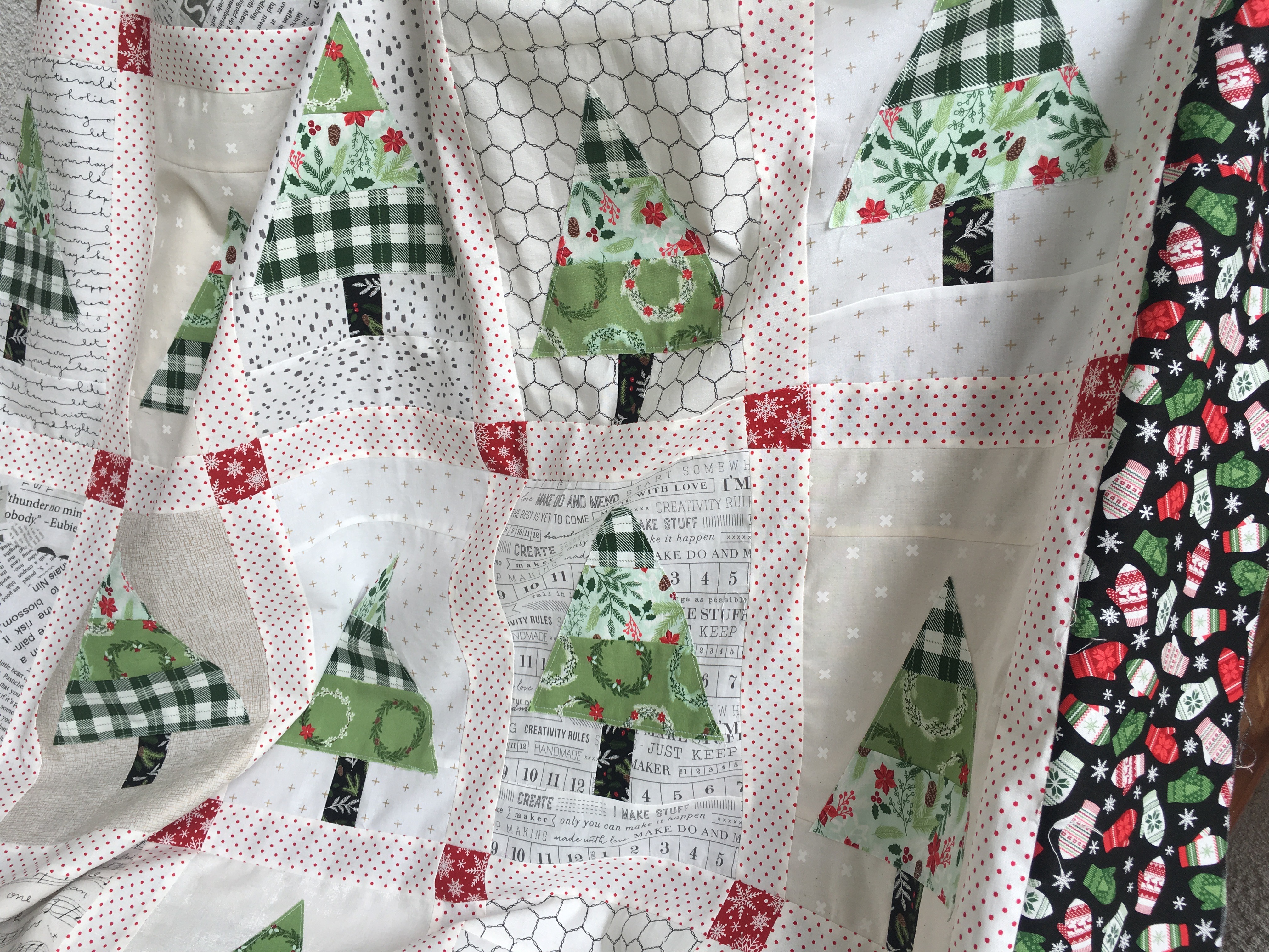 Winter Pines Quilt Kit SKU 60675 – CraftTownFabrics