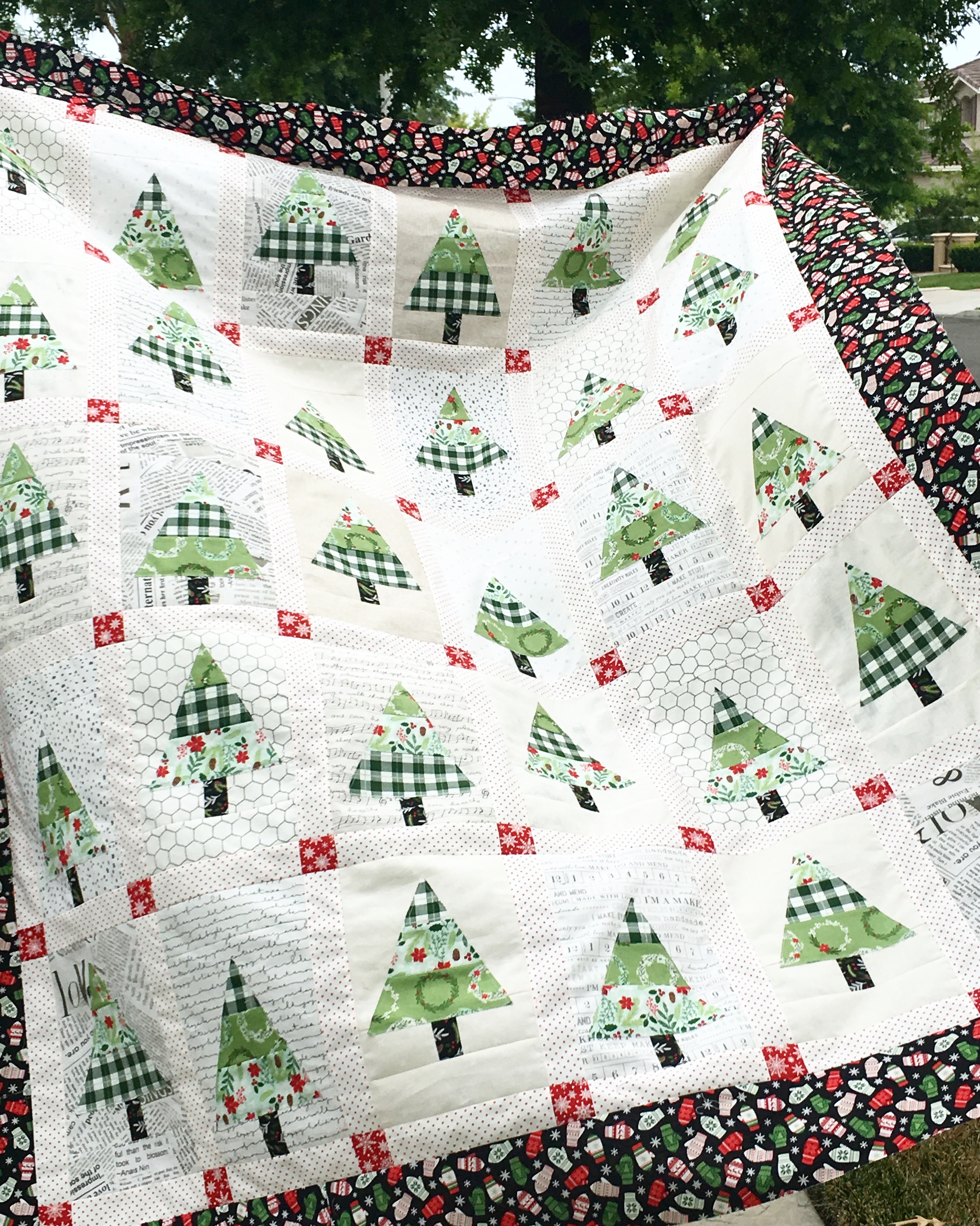 Winter Pines Quilt Kit SKU 60675 – CraftTownFabrics