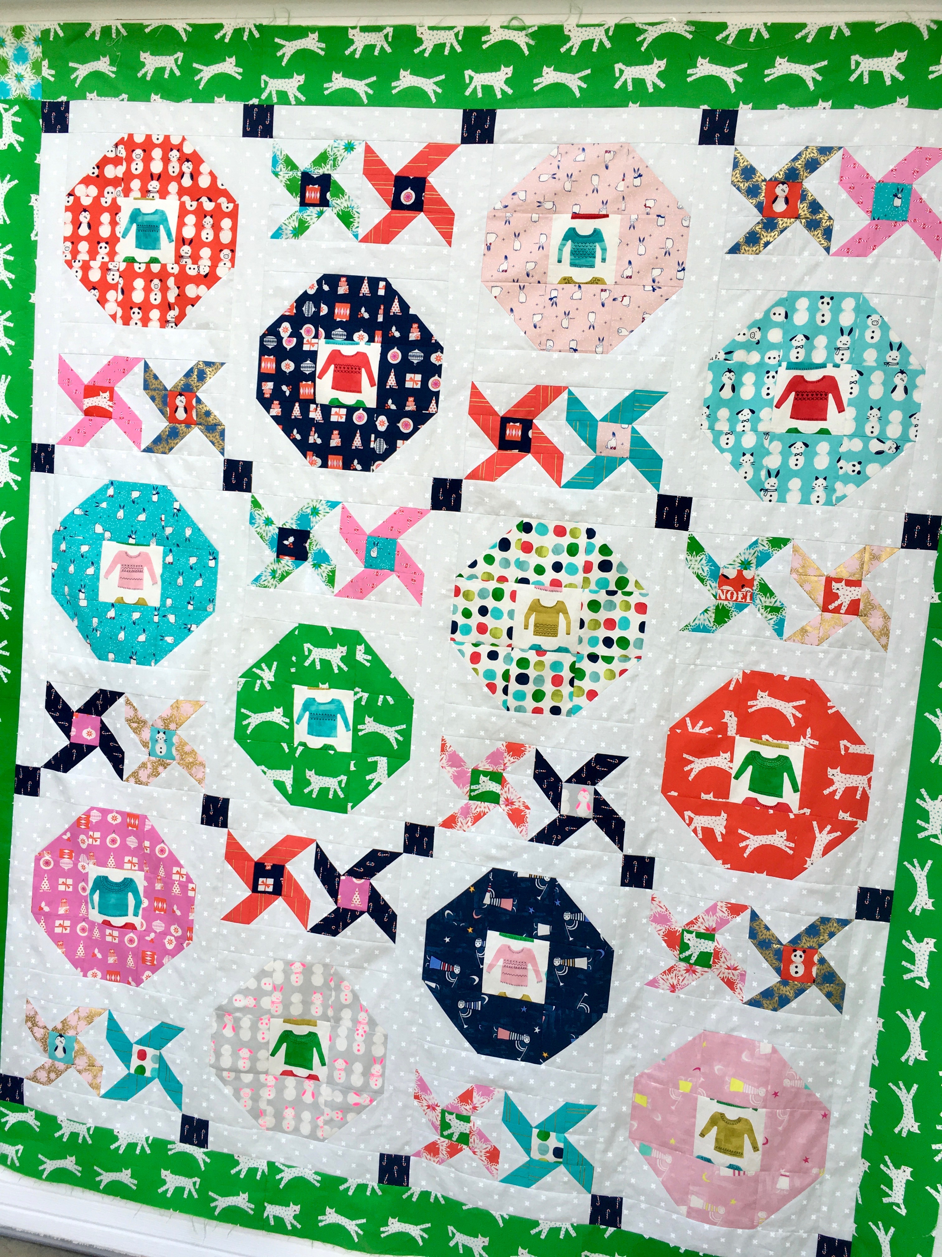 christmas party quilt 10