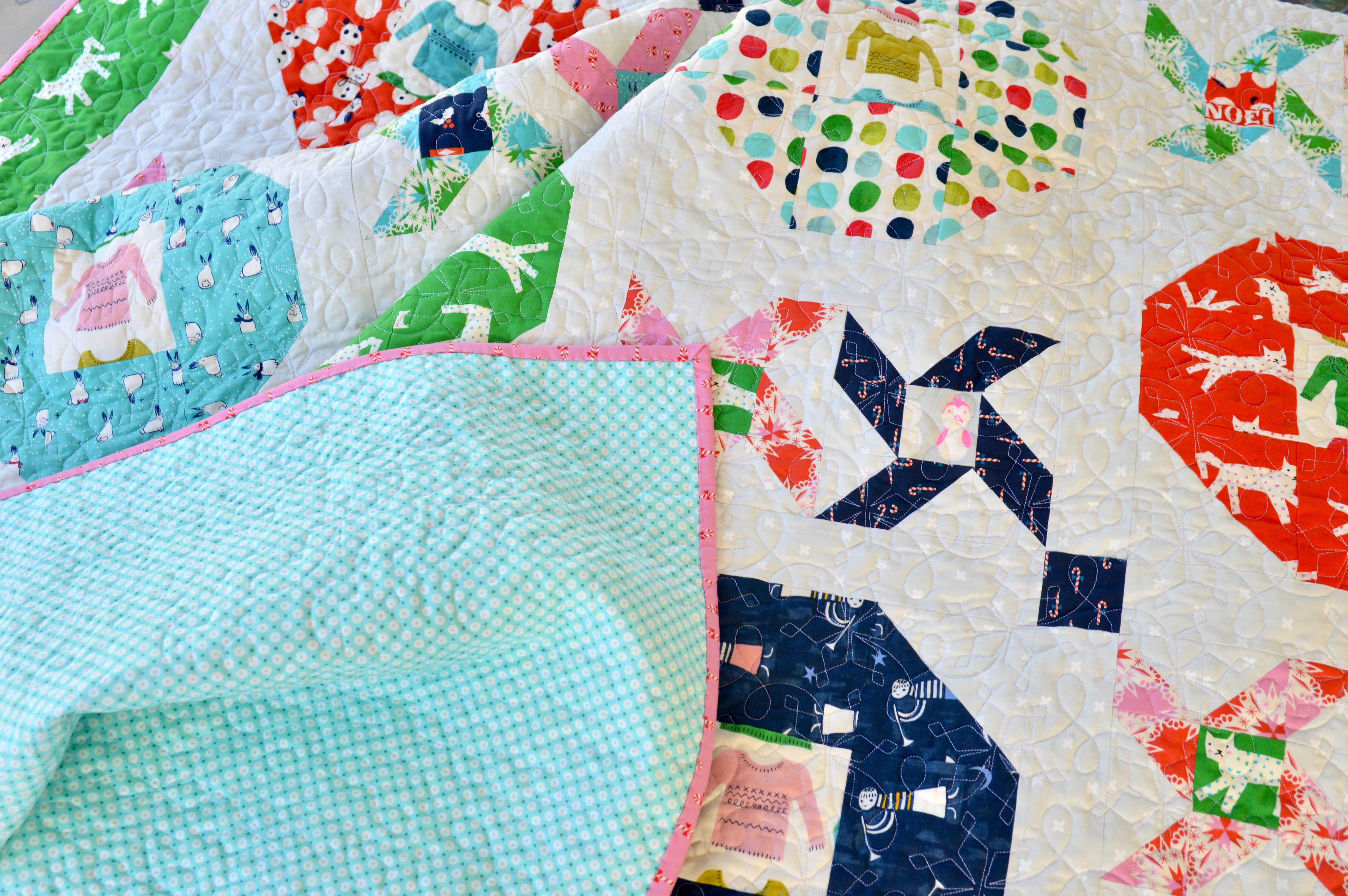 christmas party quilt pattern