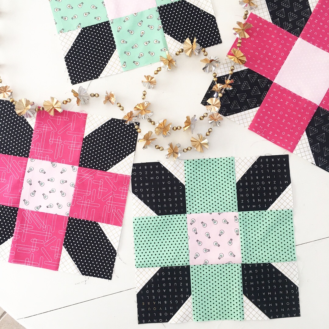 sparkle quilt block