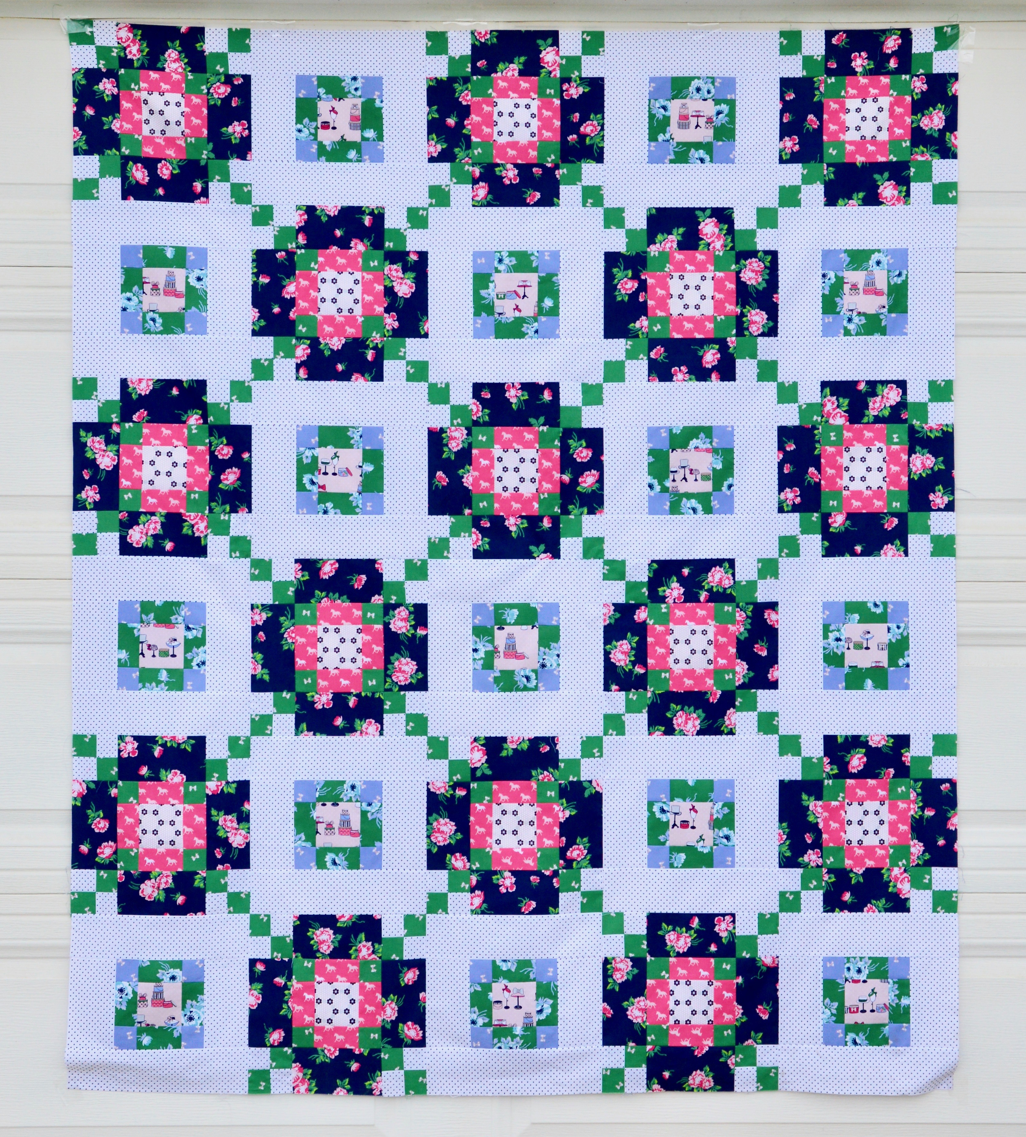 Derby Day Chain Quilt