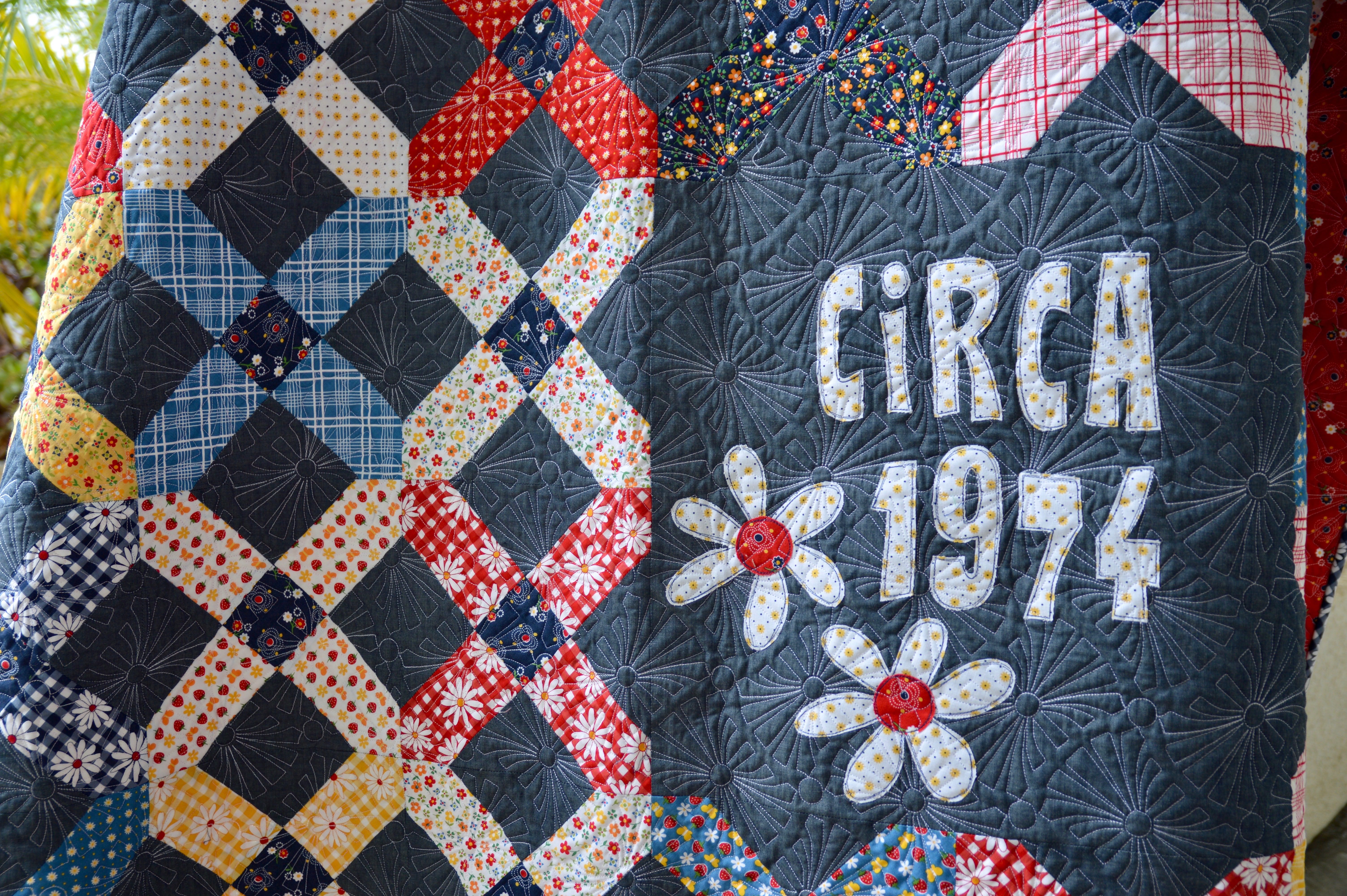 gingham girls quilt 4