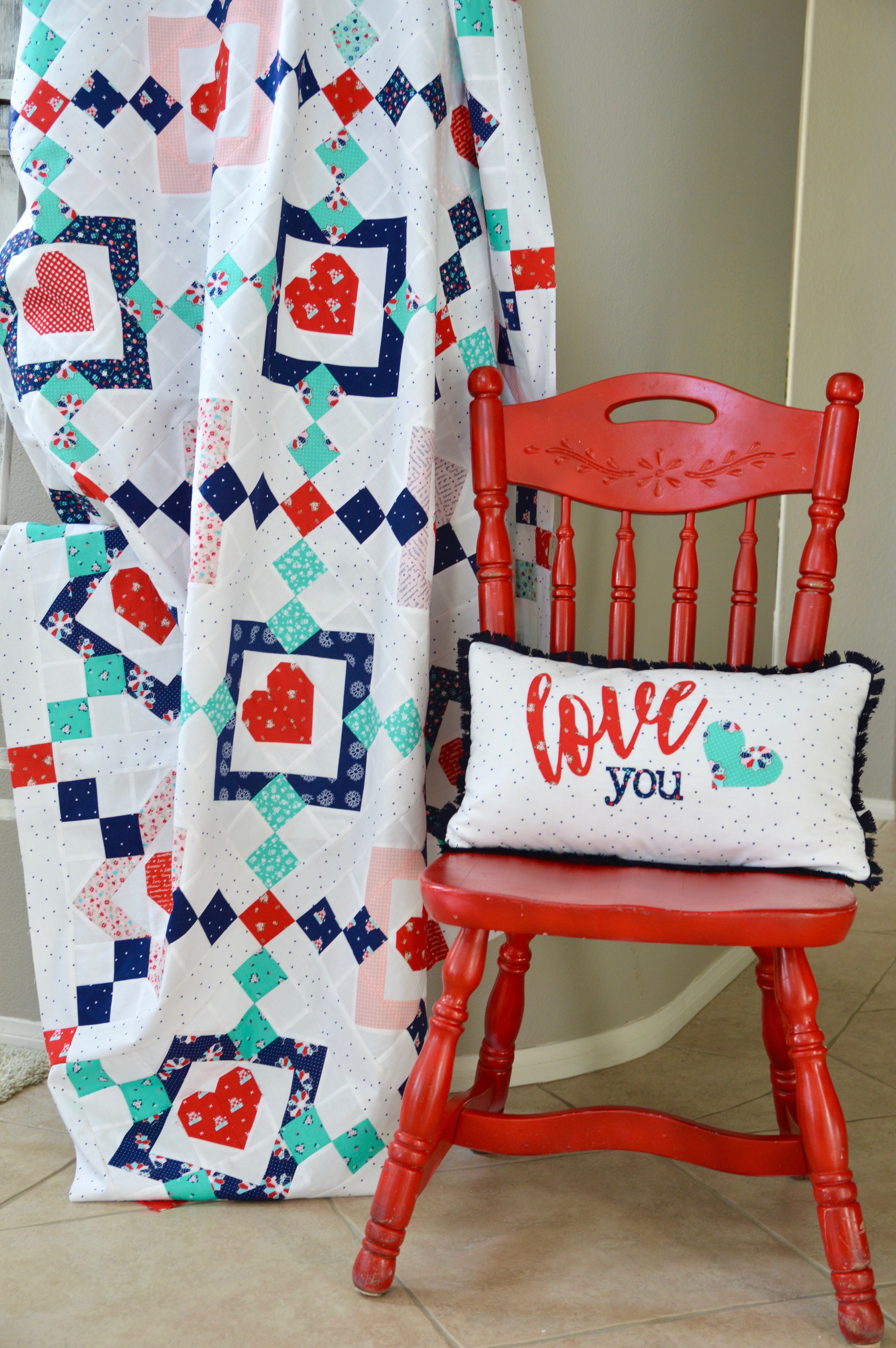 love and sweetness quilt. 2