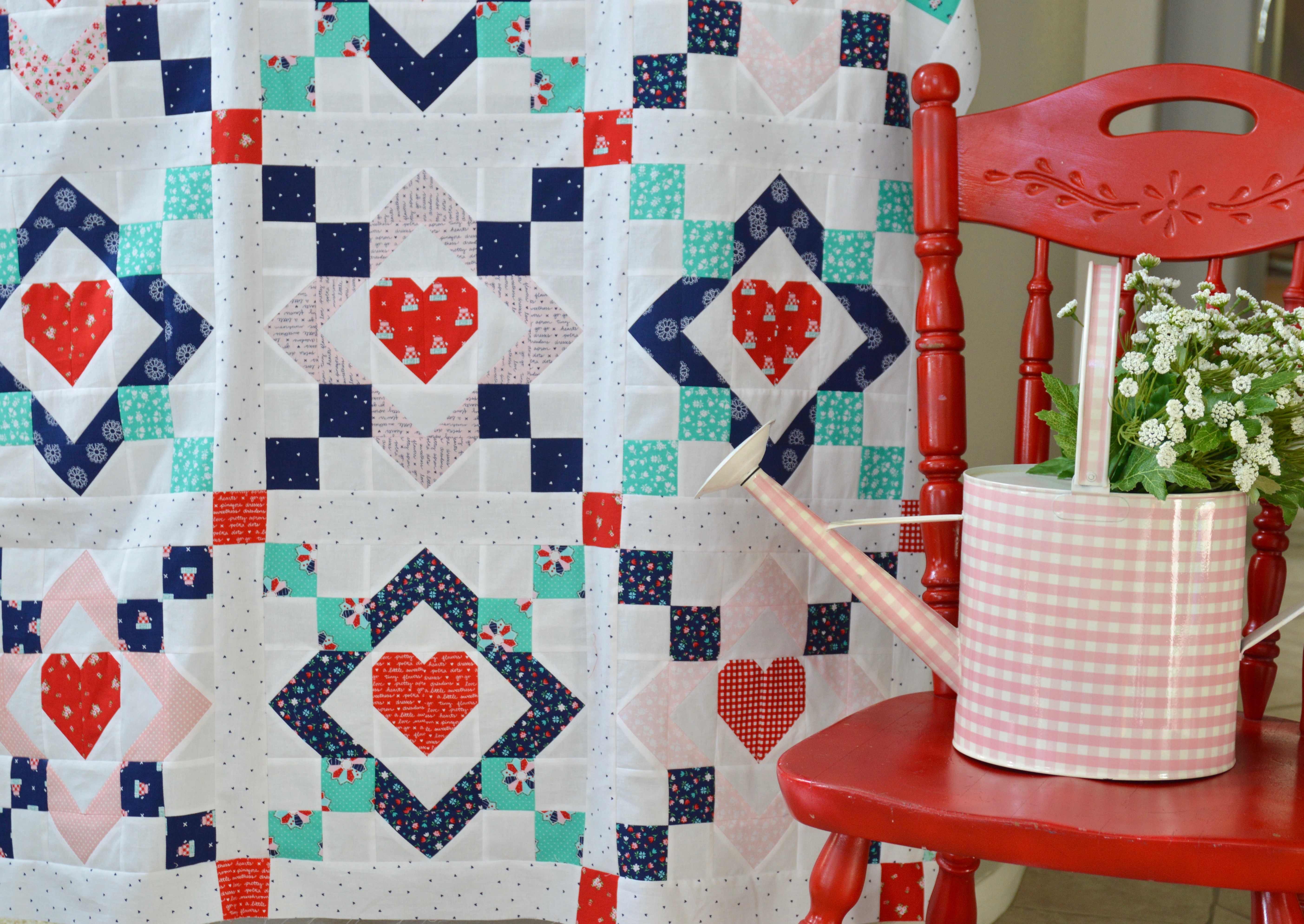 love and sweetness quilt. 3