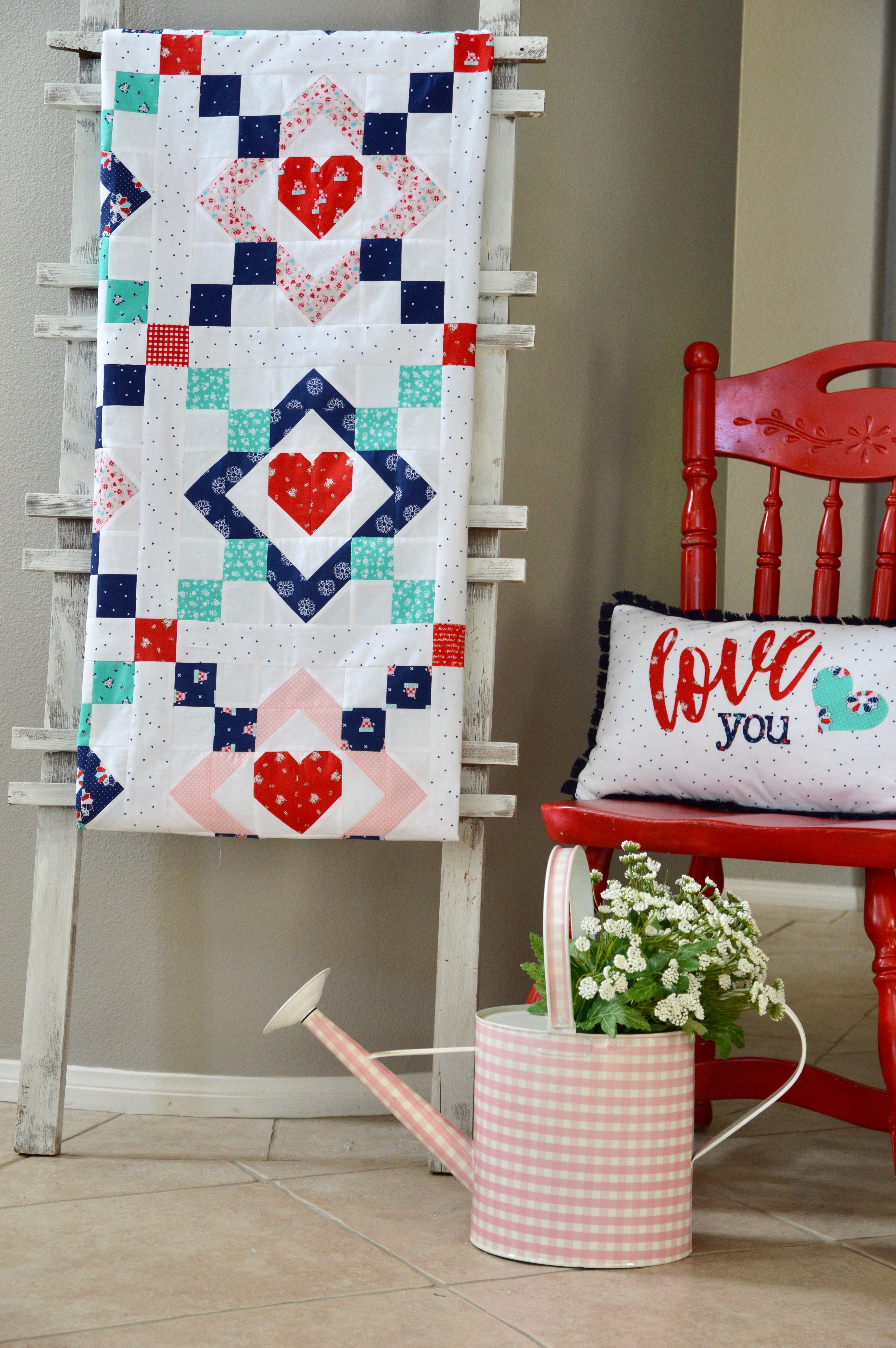 love and sweetness quilt. 4