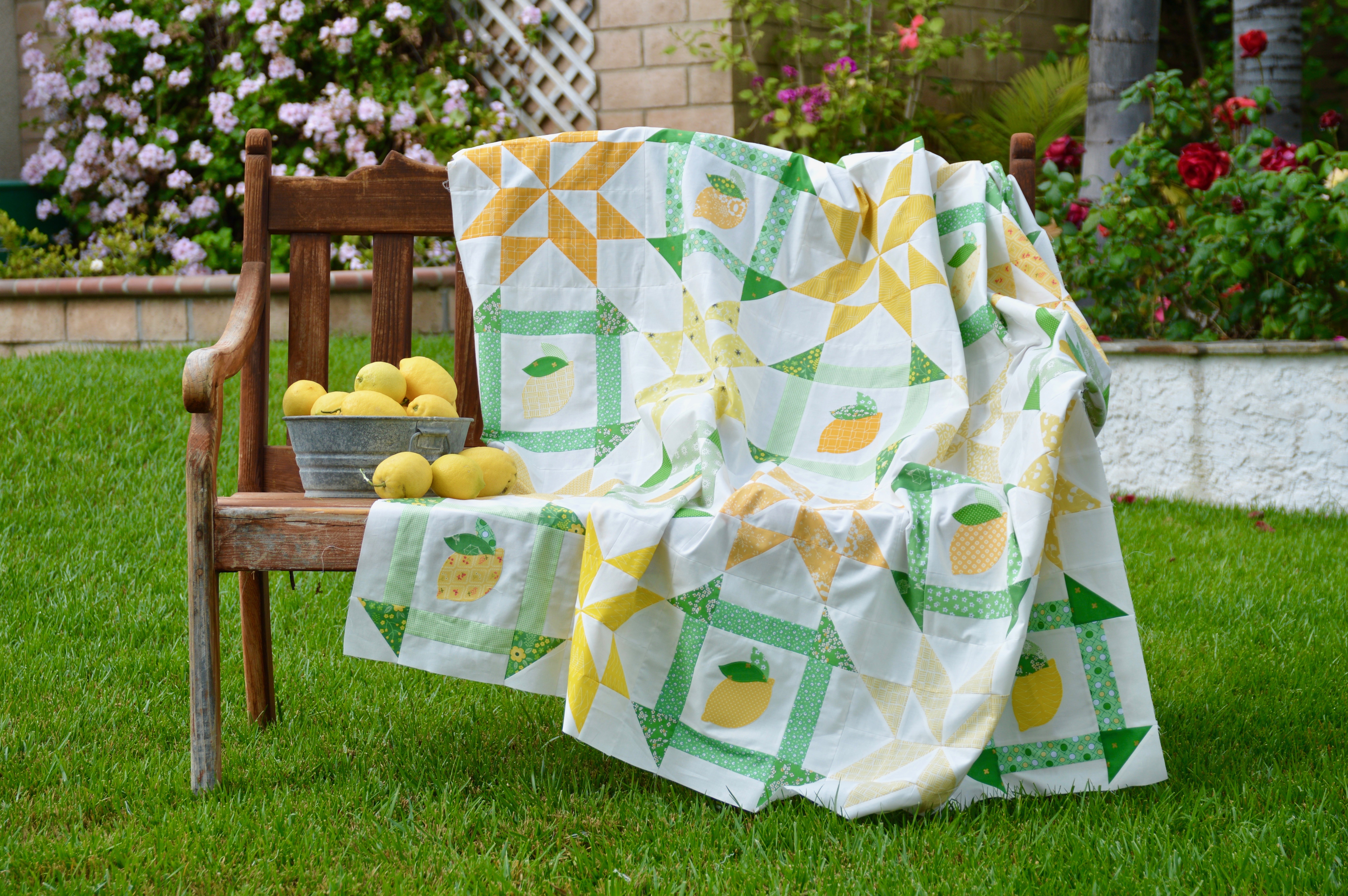 lemon fresh quilt 12