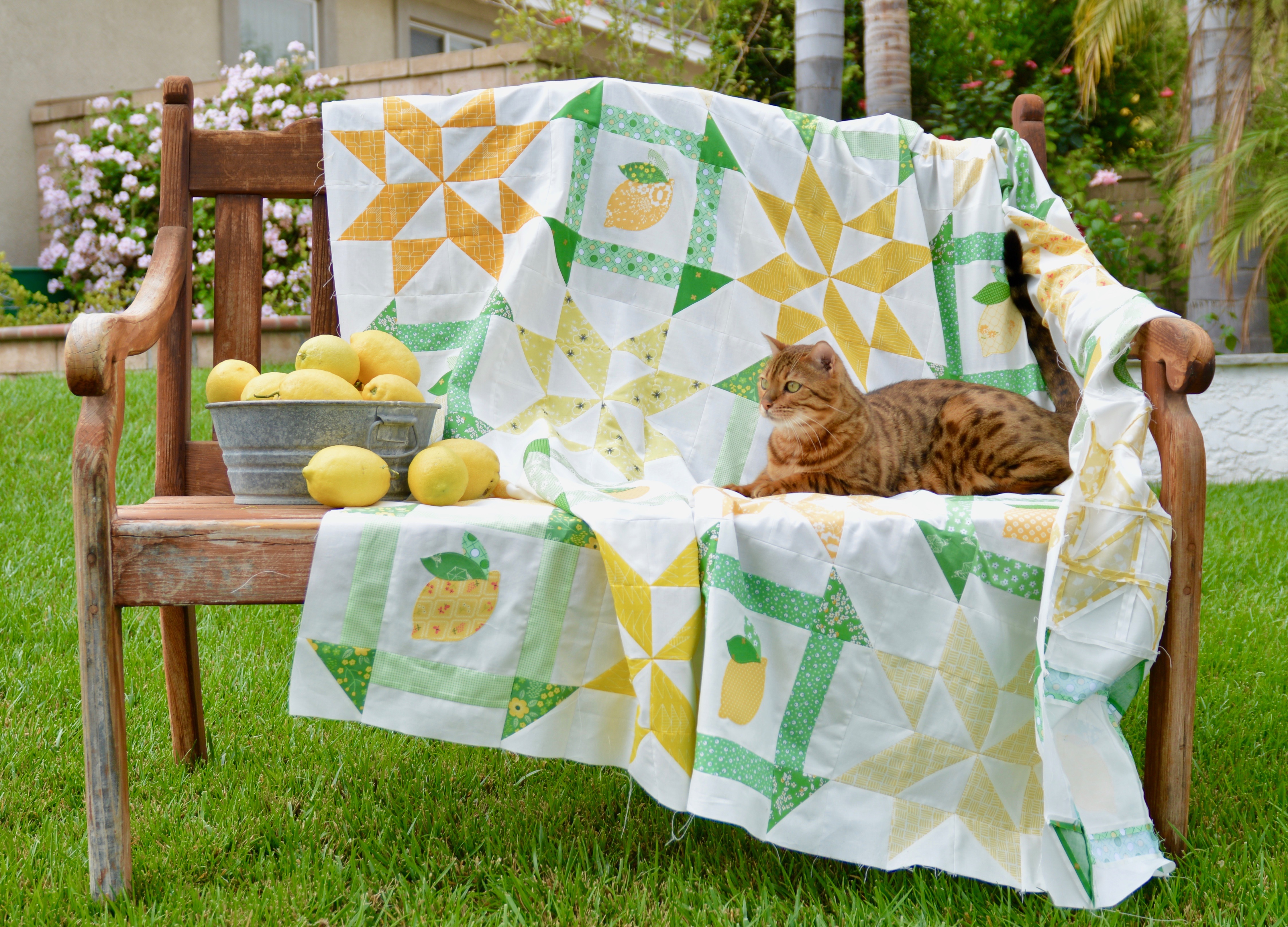 lemon fresh quilt 17