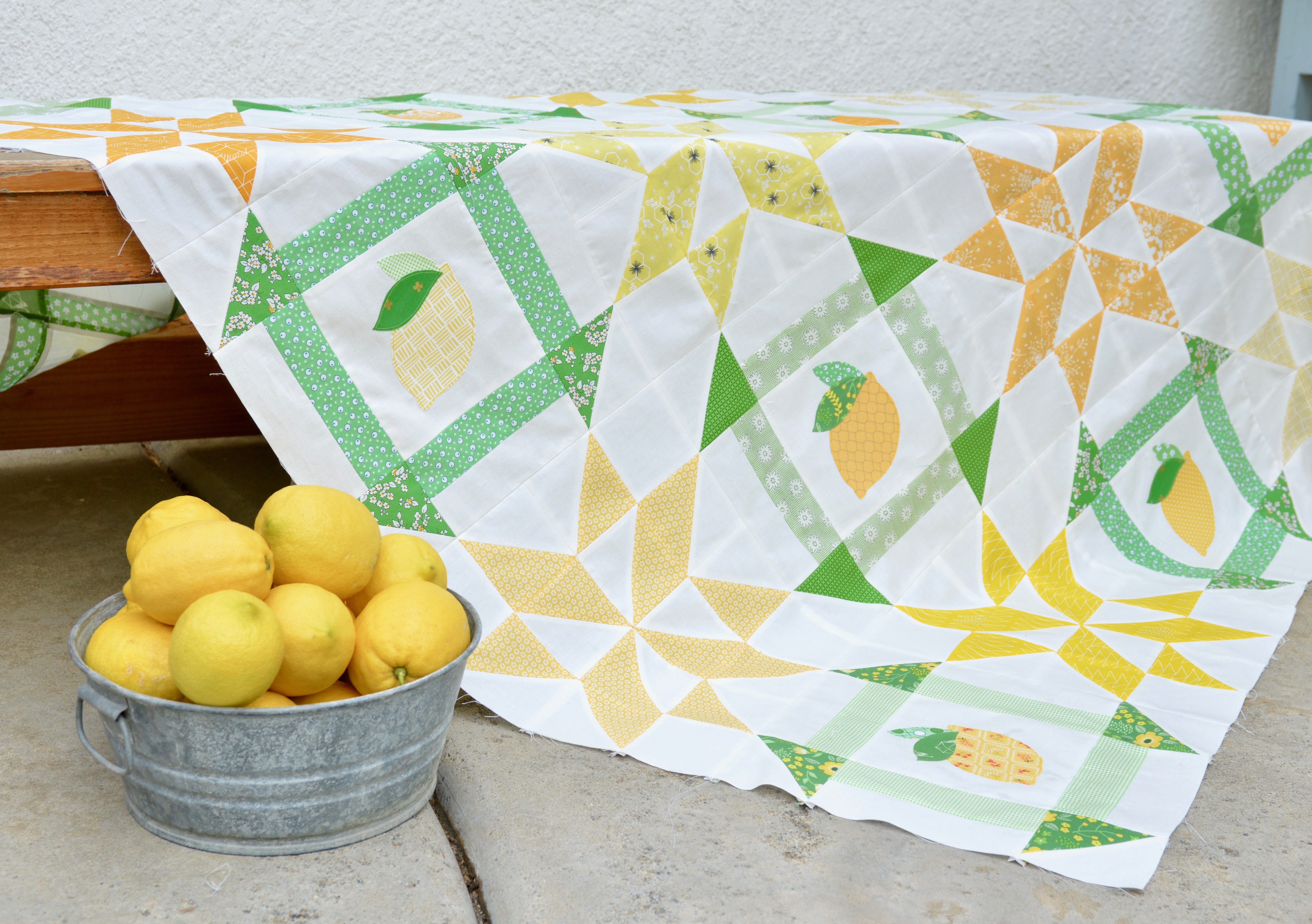 lemon fresh quilt 7
