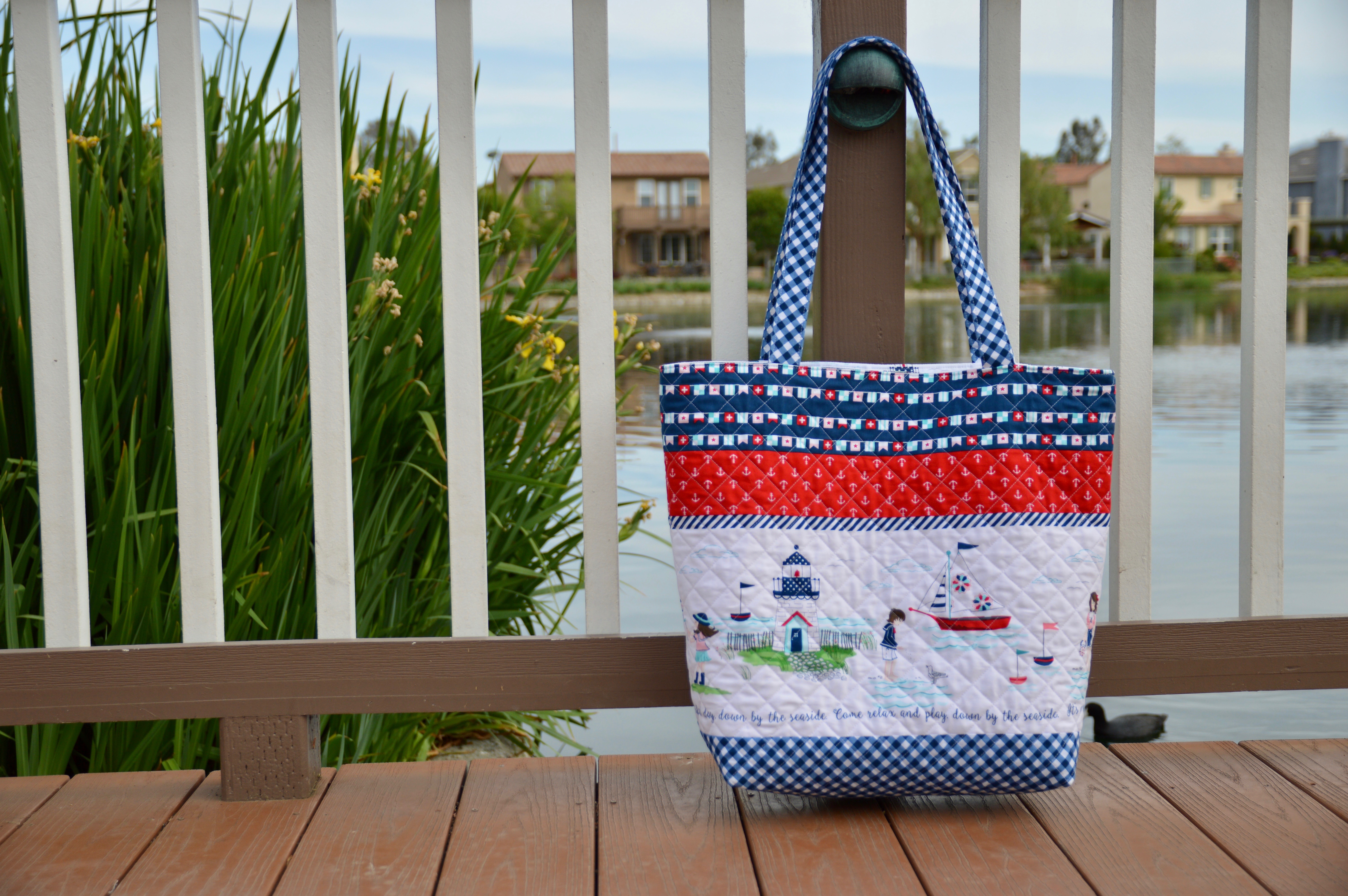 seaside tote bag tutorial 5