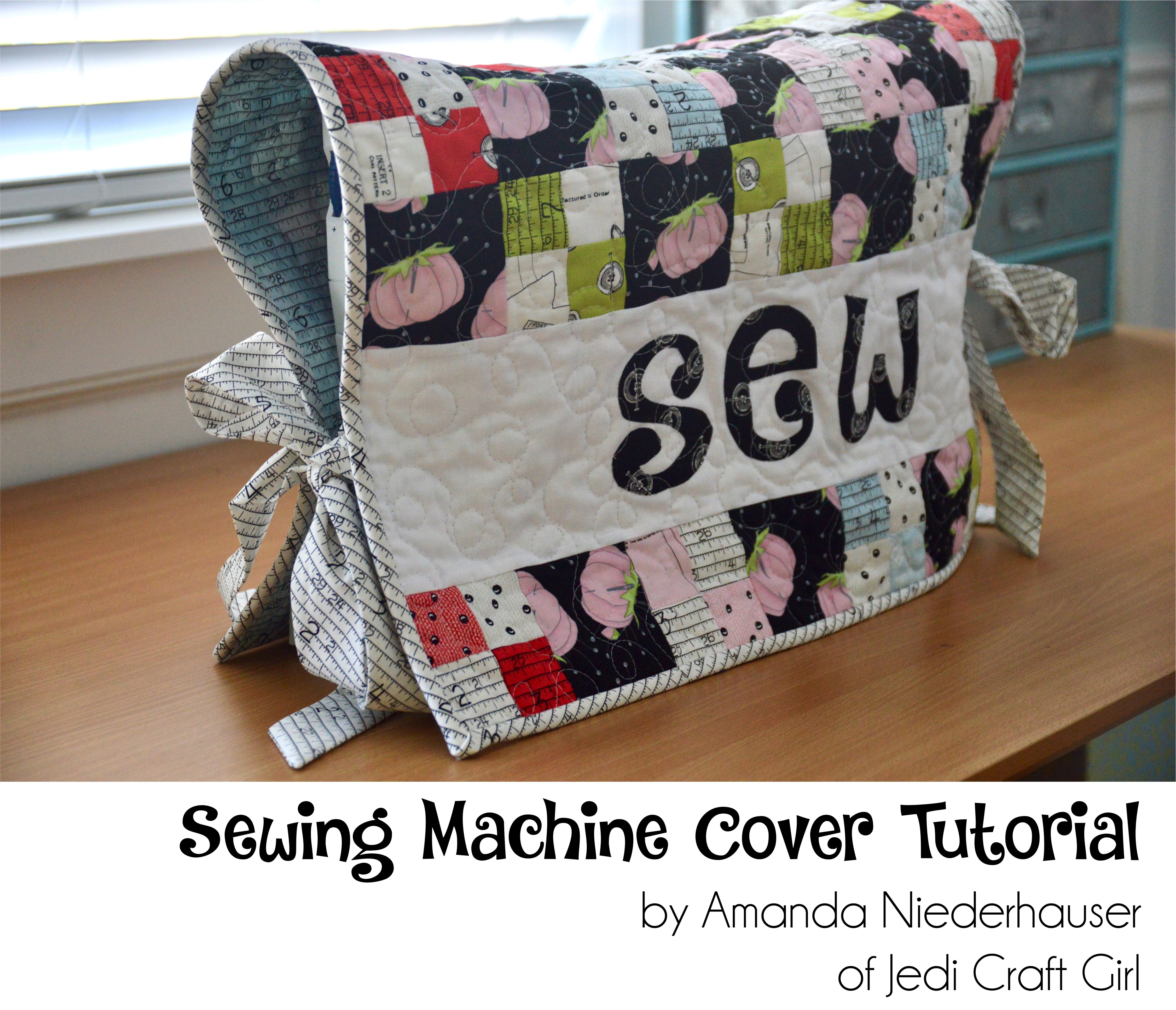 Sew Happy Sewing Machine Cover