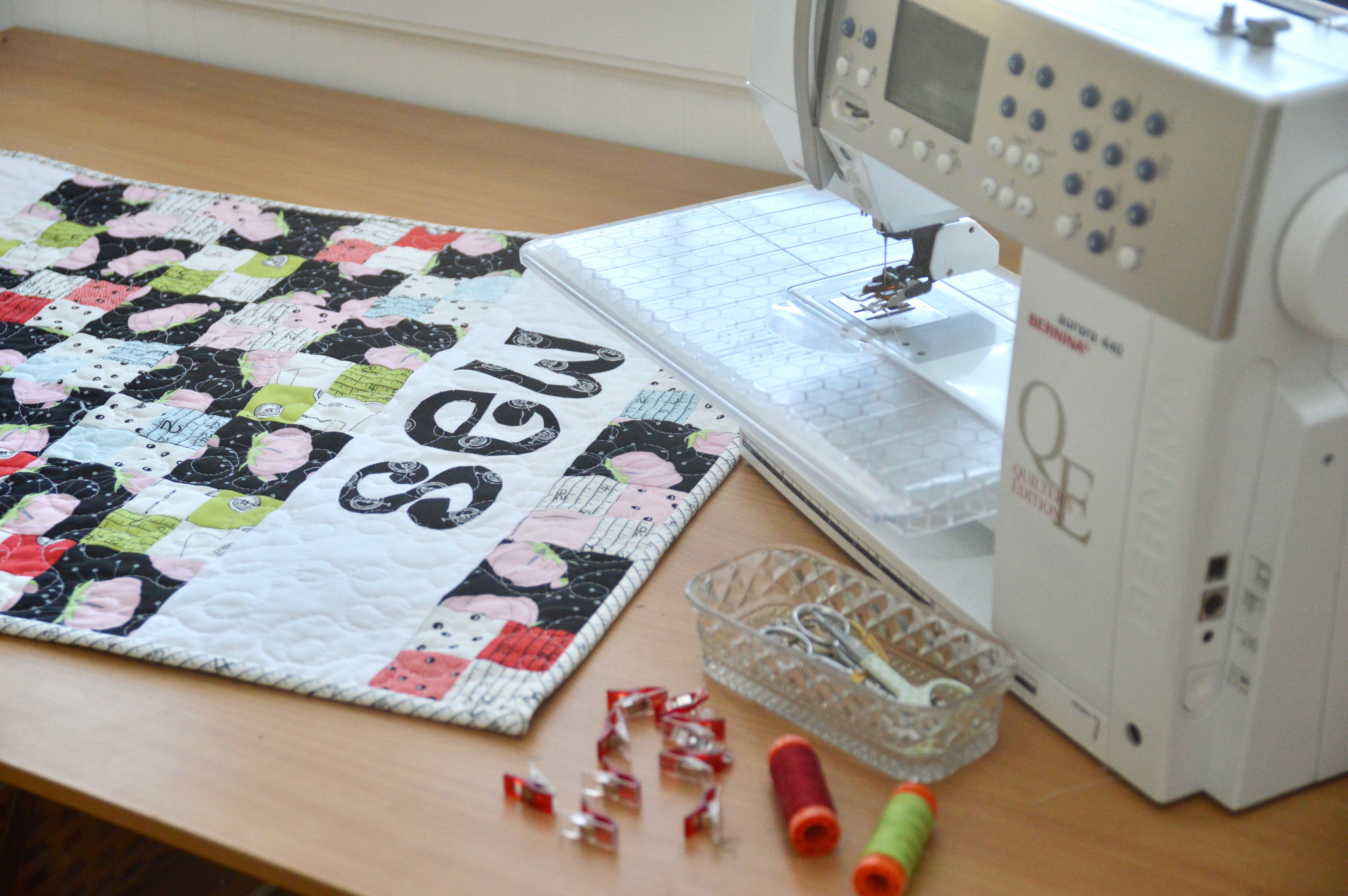sewing machine cover. 4