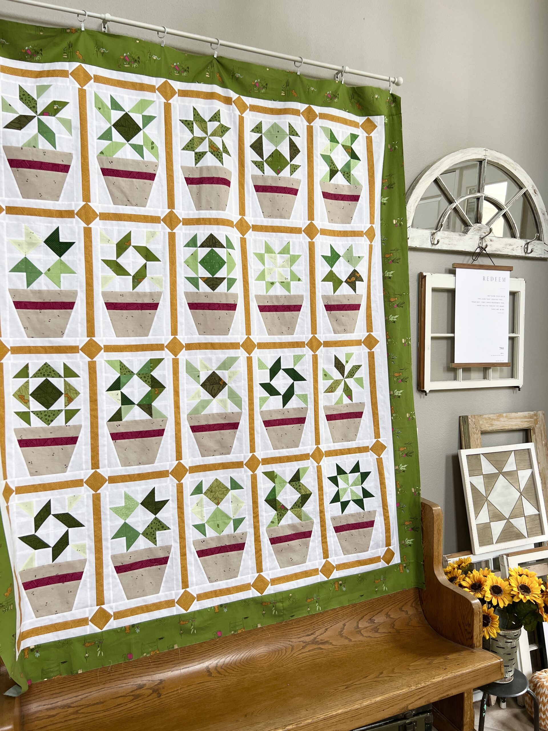46 Flower Quilt Patterns and Quilting Designs