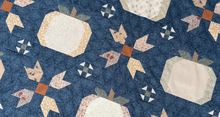 Autumn Evening Pumpkin Quilt