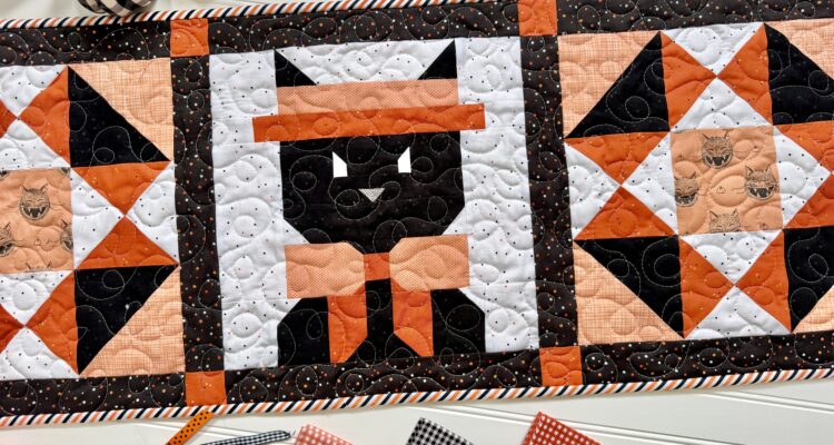Spooky Sam Halloween Table Runner